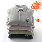 婴儿宝宝加厚棉花棉袄秋冬男女通用夹棉外套纯棉内胆外穿保暖棉服