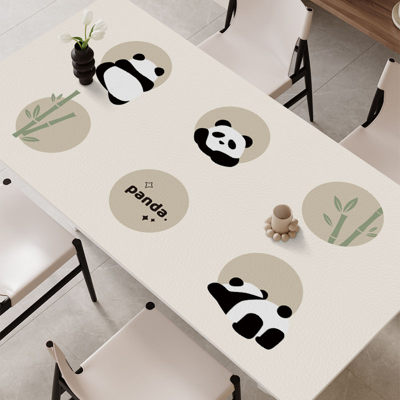 【奶油风免洗】防水防油餐垫桌布