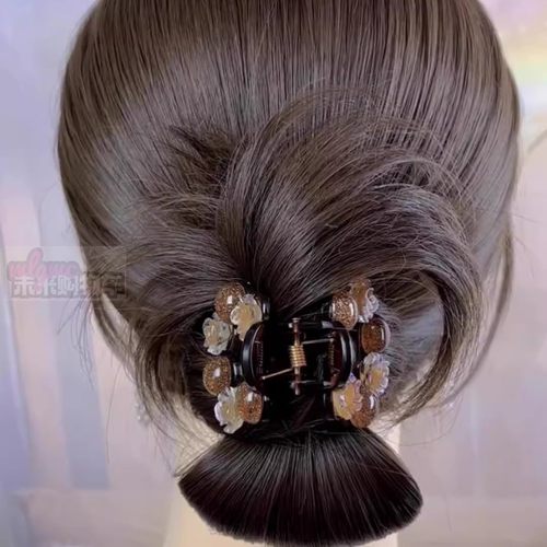 2025新款珠珠抓夹女高级感