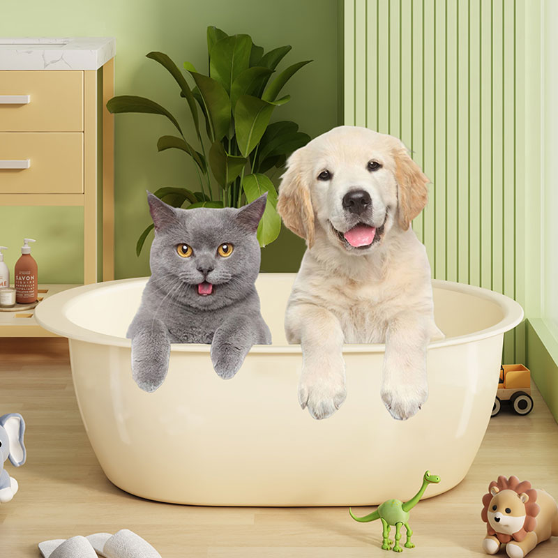 宠物洗澡盆狗狗猫咪专用沐浴盆泡澡桶中小型犬比熊柯基金毛药浴盆