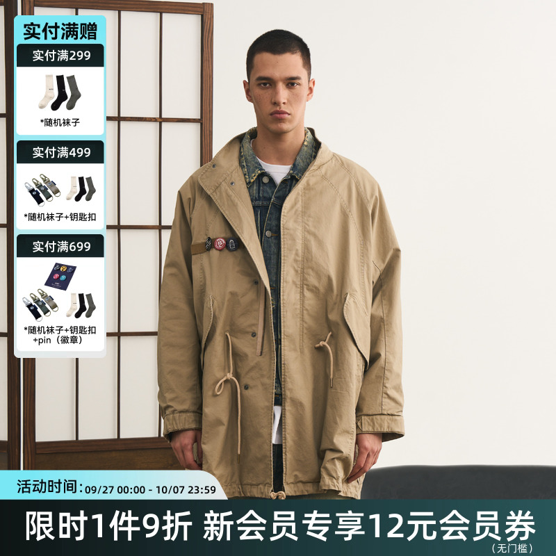 洗水M51风衣TIRES工装宽松
