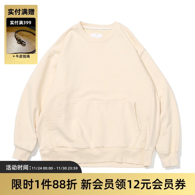 卫衣日系复古宽松套头TIRESVA