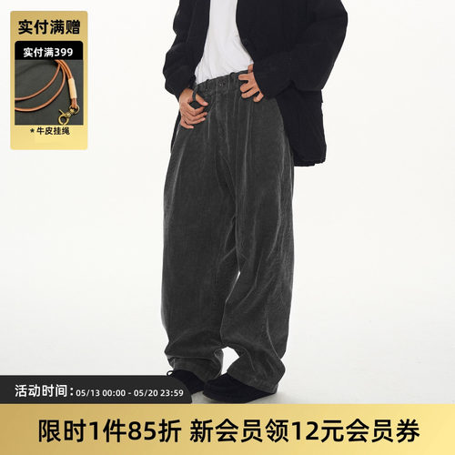 TIRES24AW日系复古休闲裤
