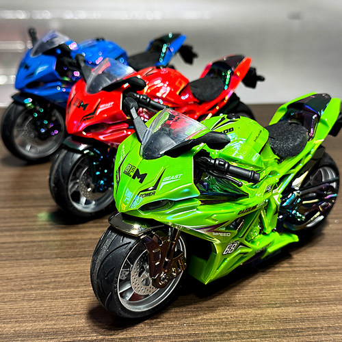 儿童仿真摩托车男孩子赛车玩具