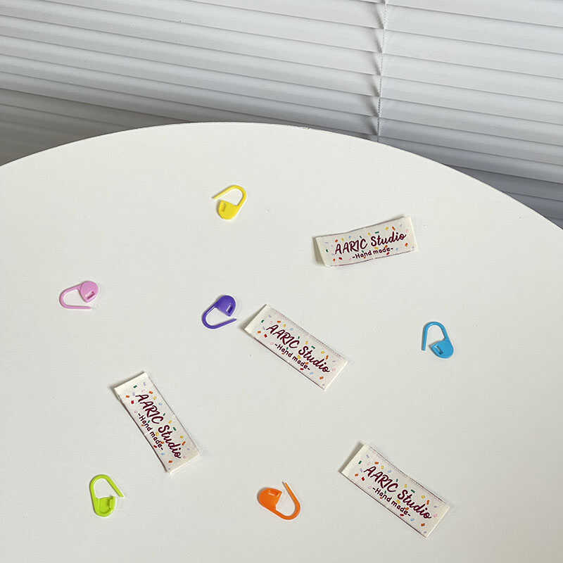 AARIC手作--logo布标手工编织DIY小配件