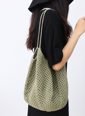 aaric手作打发时间解闷勾线手工diy毛线团钩针编织包包材料包神器