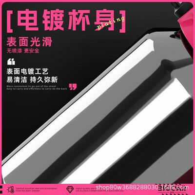 316不锈钢大容量保温杯新款陶瓷便携随行双饮水杯子巨无霸刻字壶