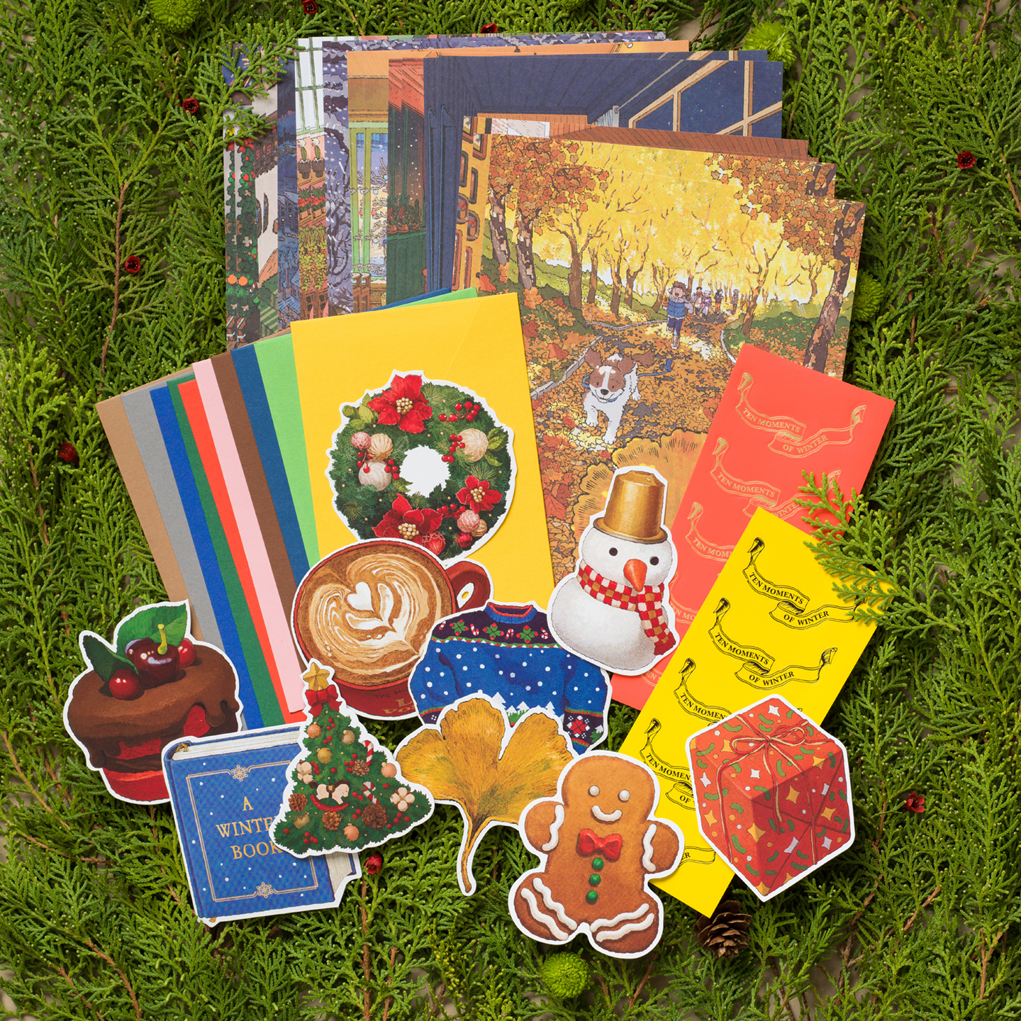 灼热冬天十个瞬间信纸信封礼物