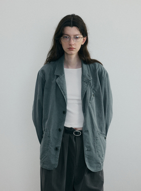 C2H4 Bretagne Work Blazer 落色法工西服夹克