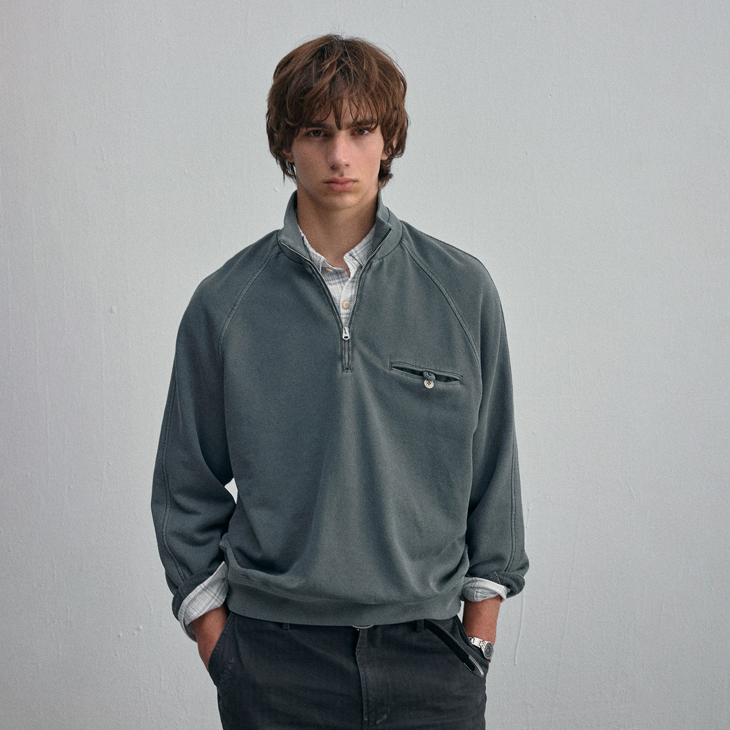 C2H4 Uptown Memory Half-Zip Pullover  上城回忆 拉链套头卫衣图片