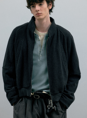 C2H4 Bourne Zip-up Sweater Jacket 伯恩城市特工立领卫衣外套