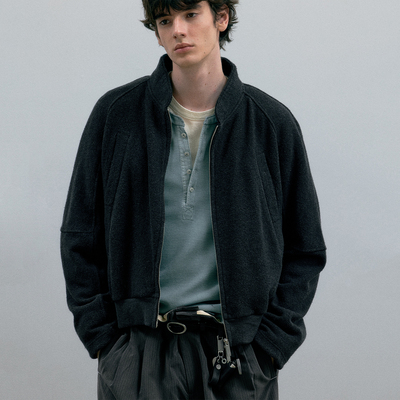 C2H4 Bourne Zip-up Sweater Jacket 伯恩城市特工立领卫衣外套