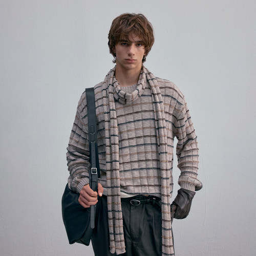 C2H4 Wesley Heritage Jacquard Pullover 卫斯理家族 提花针织衫