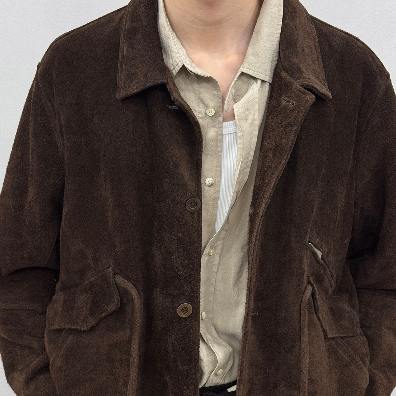 C2H4 Moccasin Memory Jacket 莫卡辛回忆 旧时西部 柔软麂皮夹克图片