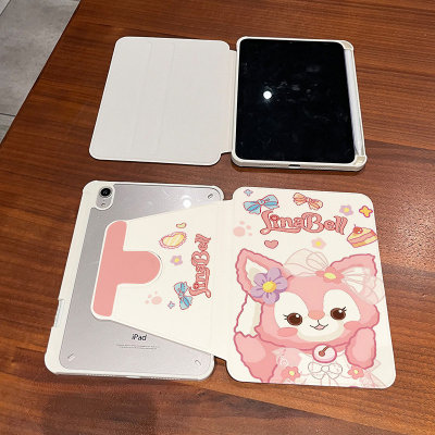 玲娜贝尔iPad亚克力带笔槽保护壳