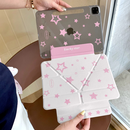 粉星星多元素适用于iPad10.2寸