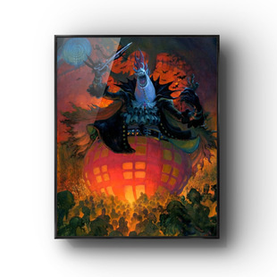 海贼王周边艺术挂画月光莫利亚动漫二次元日漫卧室房间装饰画壁画