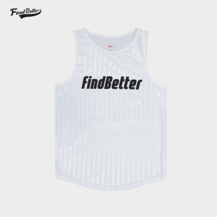 印花显身材坎肩篮球运动健身上衣 速干背心男美式 FIND BETTER夏季