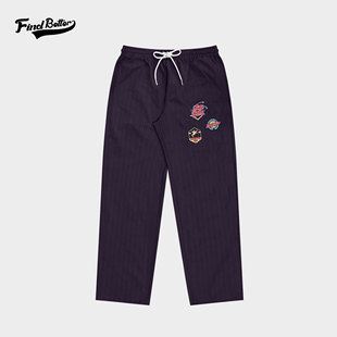 多标运动长裤 子男 户外运动美式 梭织休闲裤 203 直筒裤 美式