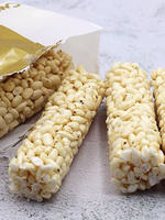 Korean imported CW Cheongwoo Qingyou Crispy Rice Roll, puffed rice Flower snack, popcorn rice roll, 90g thumbnail 4