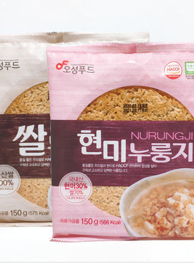 韩国进口五星大米玄米锅巴饼150g