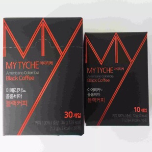 一盒包邮韩国原装进口麦蒂卡美式黑咖啡纯黑咖啡苦咖啡粒冷冻干燥