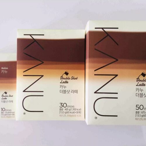 韩国进口麦馨KANU卡奴拿铁咖啡