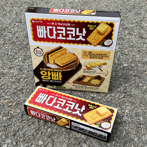 韩国进口乐天黄油椰子饼干100g零食传统味道LOTTE奶味酥脆下午茶