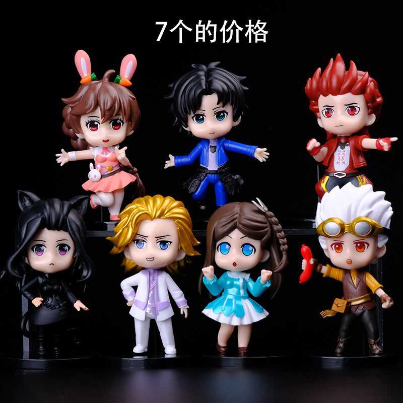 斗罗大陆一二三四代手办小舞唐三斗罗公仔动漫盲盒手办模型摆件