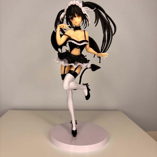 约会大作战白色狂三小恶魔手办美少女动漫二次元模型摆件周边