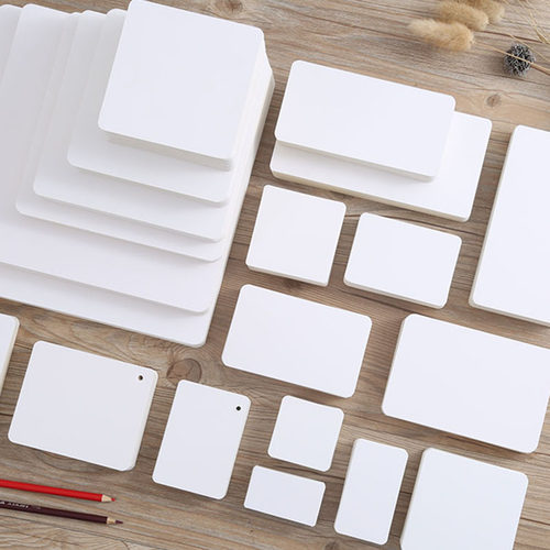 卡片空白加厚英文记忆纸爱亿卡