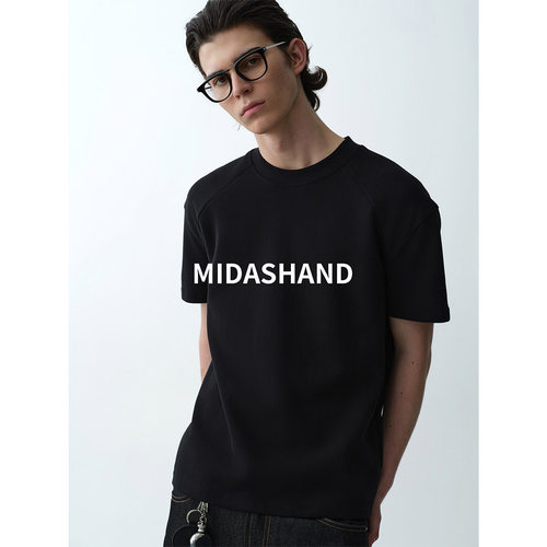 MIDASHAND26SS重磅男生正肩t恤