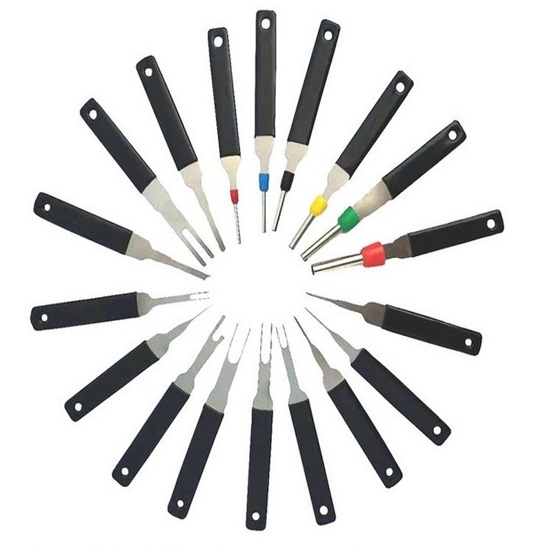 汽车线束插头端子拆卸工具退针器退出器航空汽保单针拔出工具维修