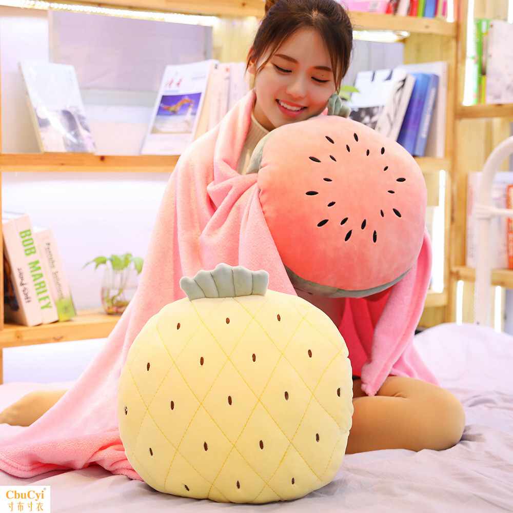 New fruit throw pillow blanketin the Bedclothes , Leisure blanket/Woolen blanket/Carpet  category - from Buy2taobao.com to provide professional Taobao agent buy service