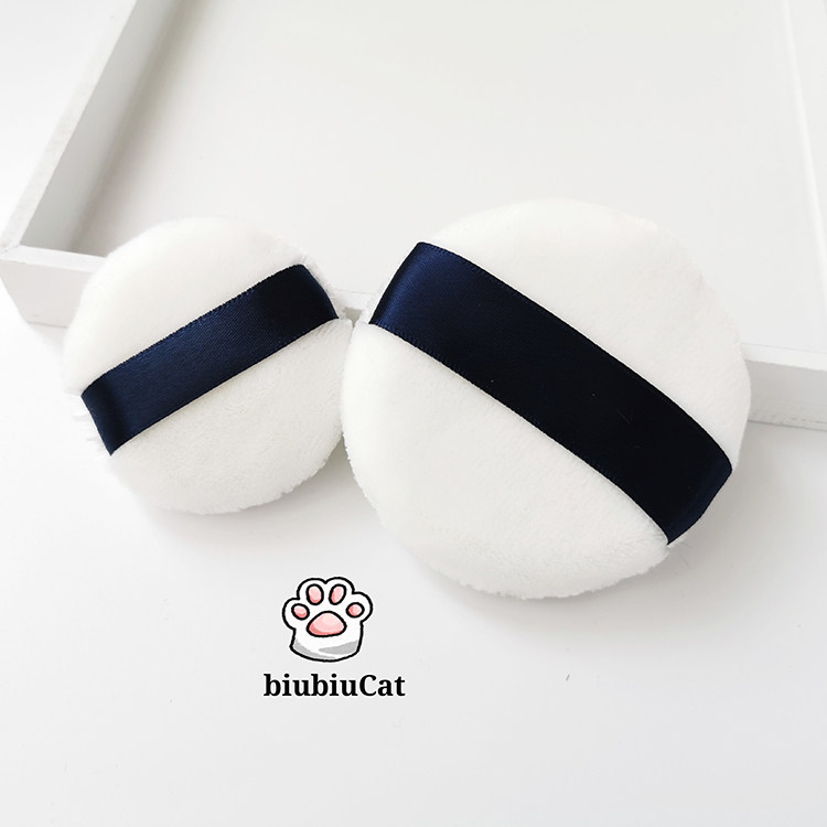 biubiucat 收纳盒子四宫格小号通用立绒毛绒粉扑定妆散粉扑蜜粉扑,彩妆/香水/美妆工具,美妆蛋/扑/海绵,淘宝优惠券,粉丝福利购,淘宝优惠卷