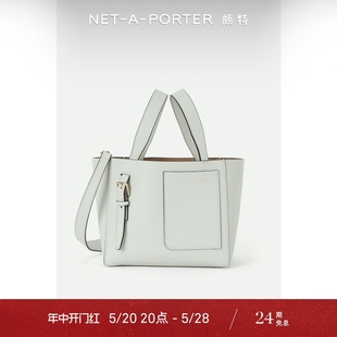 NET 早春女纹理皮革单肩包NAP Valextra PORTER颇特