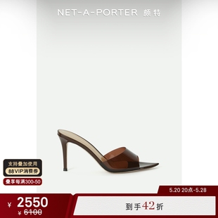 ROSSI NET NAP GIANVITO 秋冬女PVC穆勒鞋 PORTER颇特 折扣