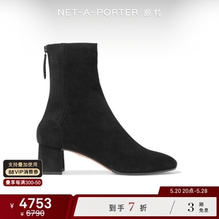 PORTER颇特 女皮革中跟中筒袜靴NAP 款 NET Aquazzura 经典