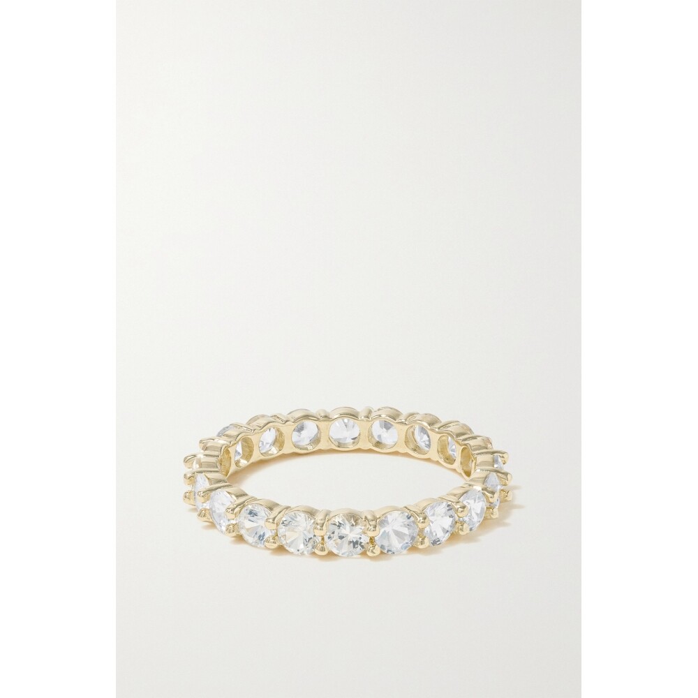 [经典款]stone and strand 女10k金蓝宝石戒指net-a-porter