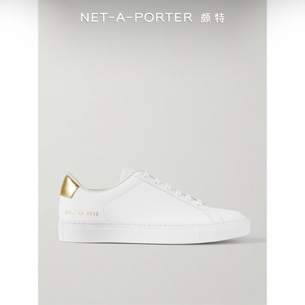 COMMON PROJECTS 早春女皮革运动鞋NAP/NET-A-PORTER颇特