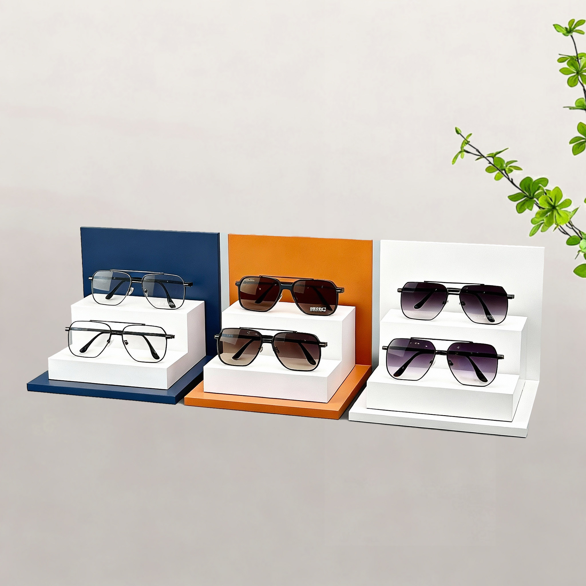 眼镜店高柜道具精品柜台烤漆陈列架太阳镜墨镜架子展示架铁木真堂,商业/办公家具,眼镜货架,淘宝优惠券,粉丝福利购,淘宝优惠卷