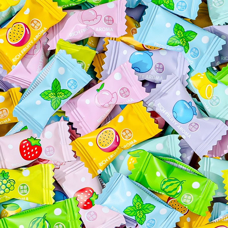 wifi无糖维C薄荷糖果你可爱水果糖柠檬清新口气清凉含片零食休闲