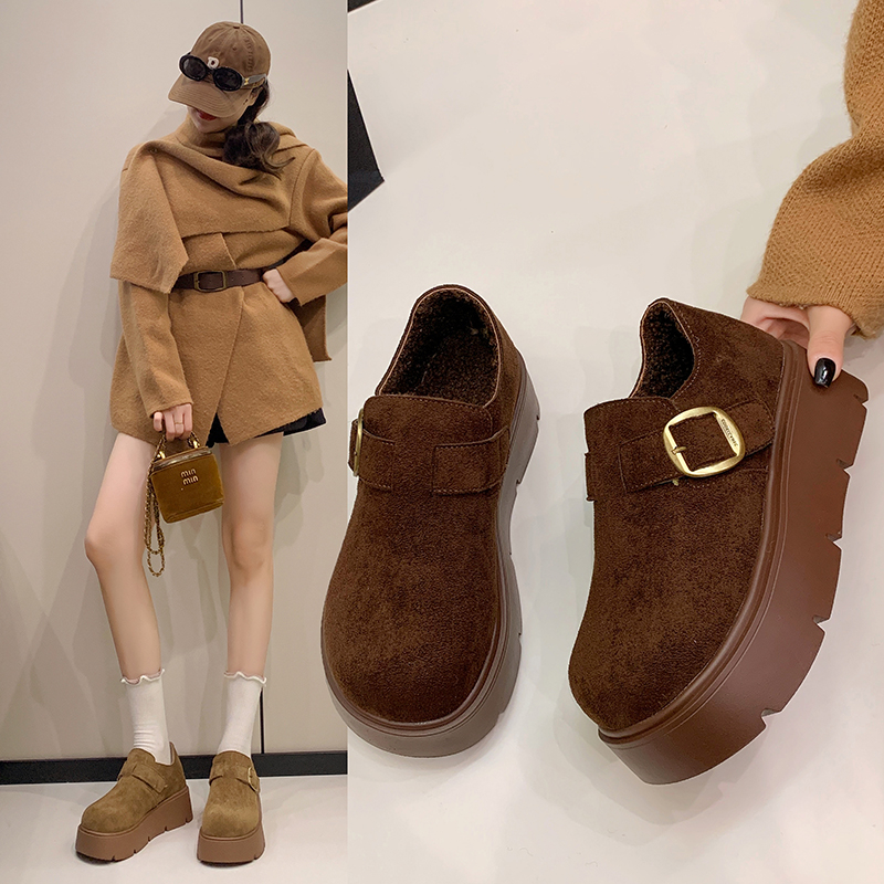 小个子5cm增高勃肯鞋女