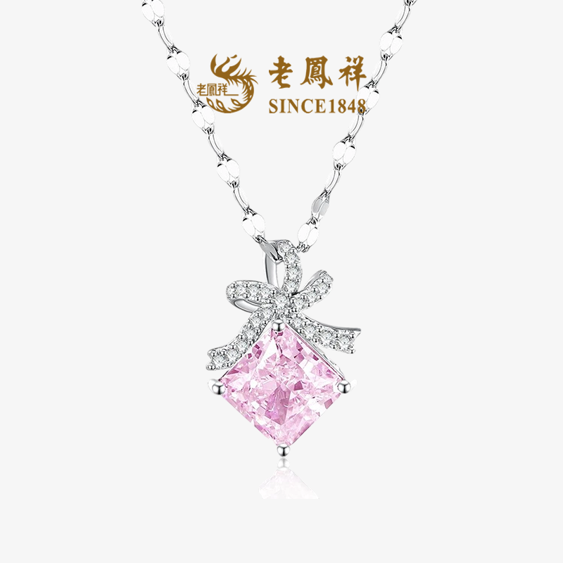 S925纯银项链心动少女套链