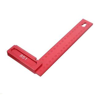 Aluminum Alloy 200mm Precision Woodworking Square Inch and M