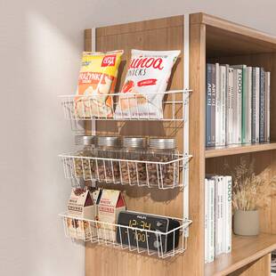 衣柜侧面置物架柜子外侧边挂衣架宿舍收纳免打孔壁挂衣钩挂架挂钩