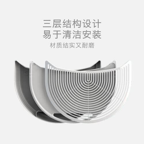 轻养喵防猫砂带出自动猫砂盆专用控砂台