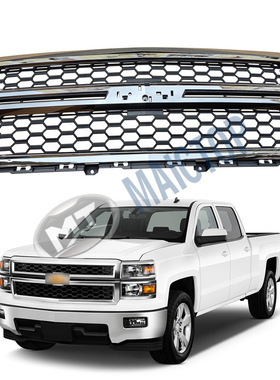 雪佛兰14-15年款silverado1500中网索罗德皮卡grile索罗德中网