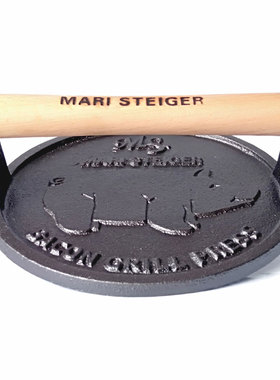 铸铁压板烧烤压肉板铁板鱿鱼西餐煎肉压板BBQ煎牛排铁板烧压板