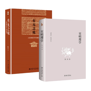 2册 有无之境-王阳明哲学的精神+宋明理学 陈来 北京大学哲学系教授 知行合一 王阳明哲学研究分析 中国古典哲学 北京大学出版社